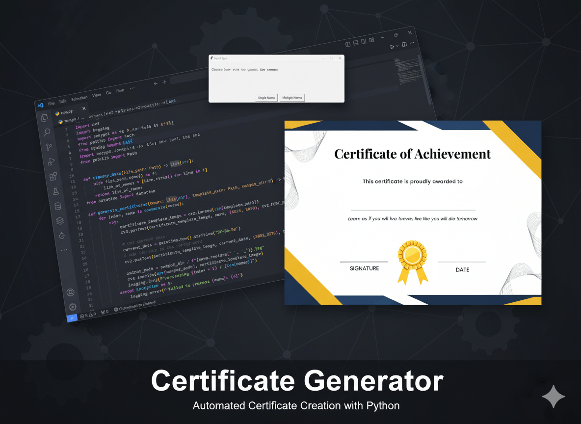 Certificate Generator